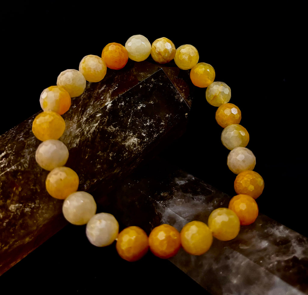 Golden Glow Peach Aventurine Bracelet