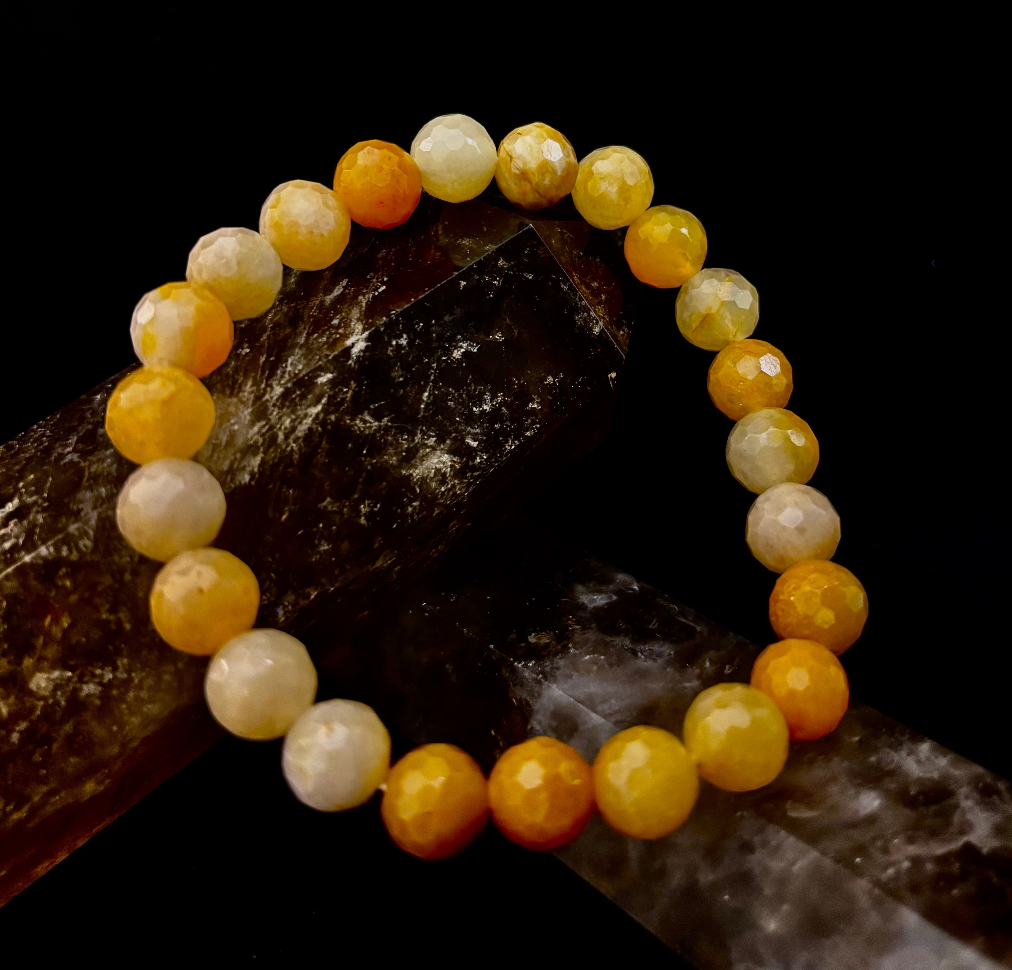 Golden Glow Peach Aventurine Bracelet