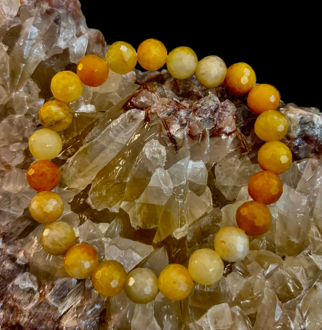 Golden Glow Peach Aventurine Bracelet