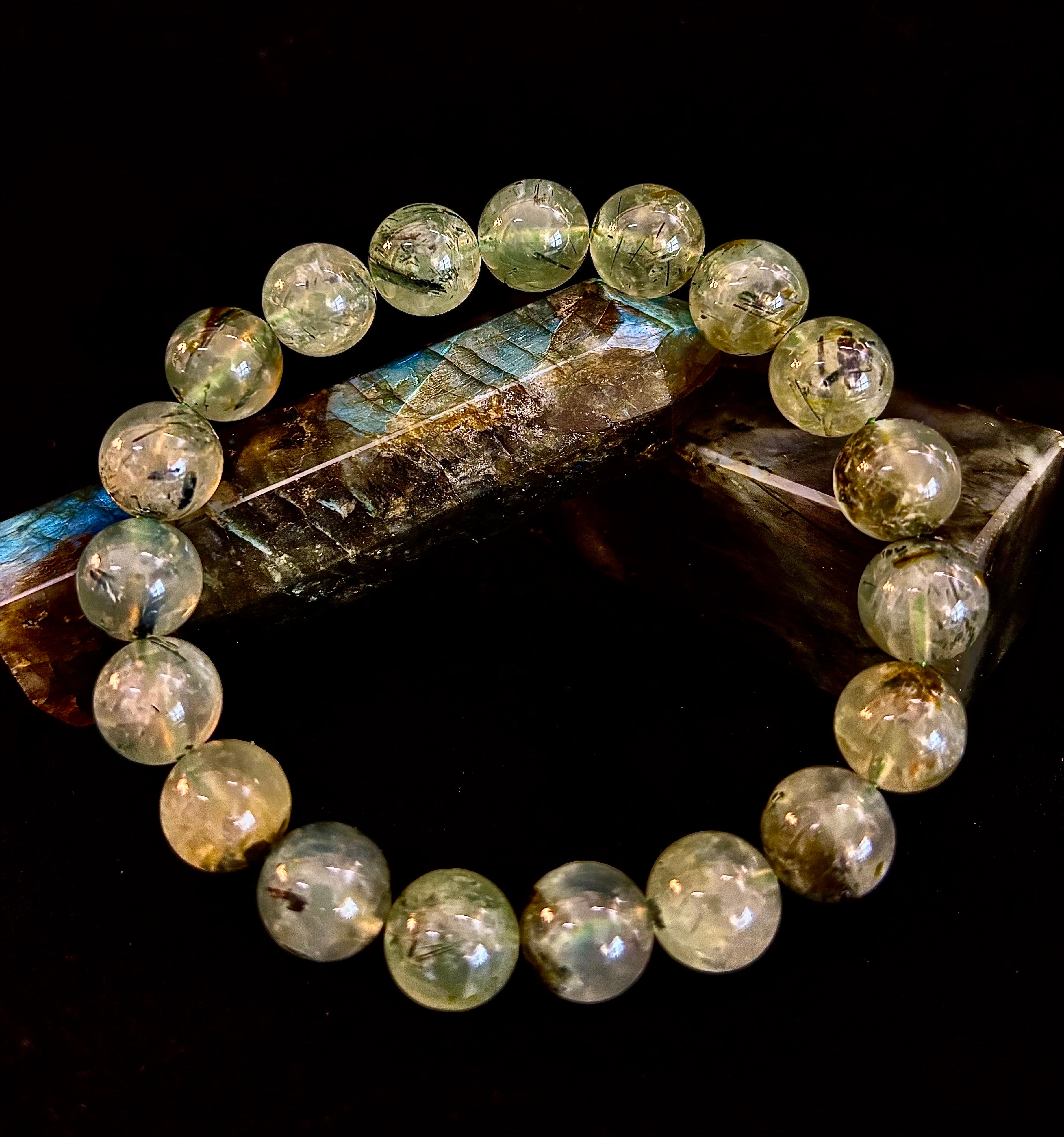 Peace Within Prehnite Bracelet