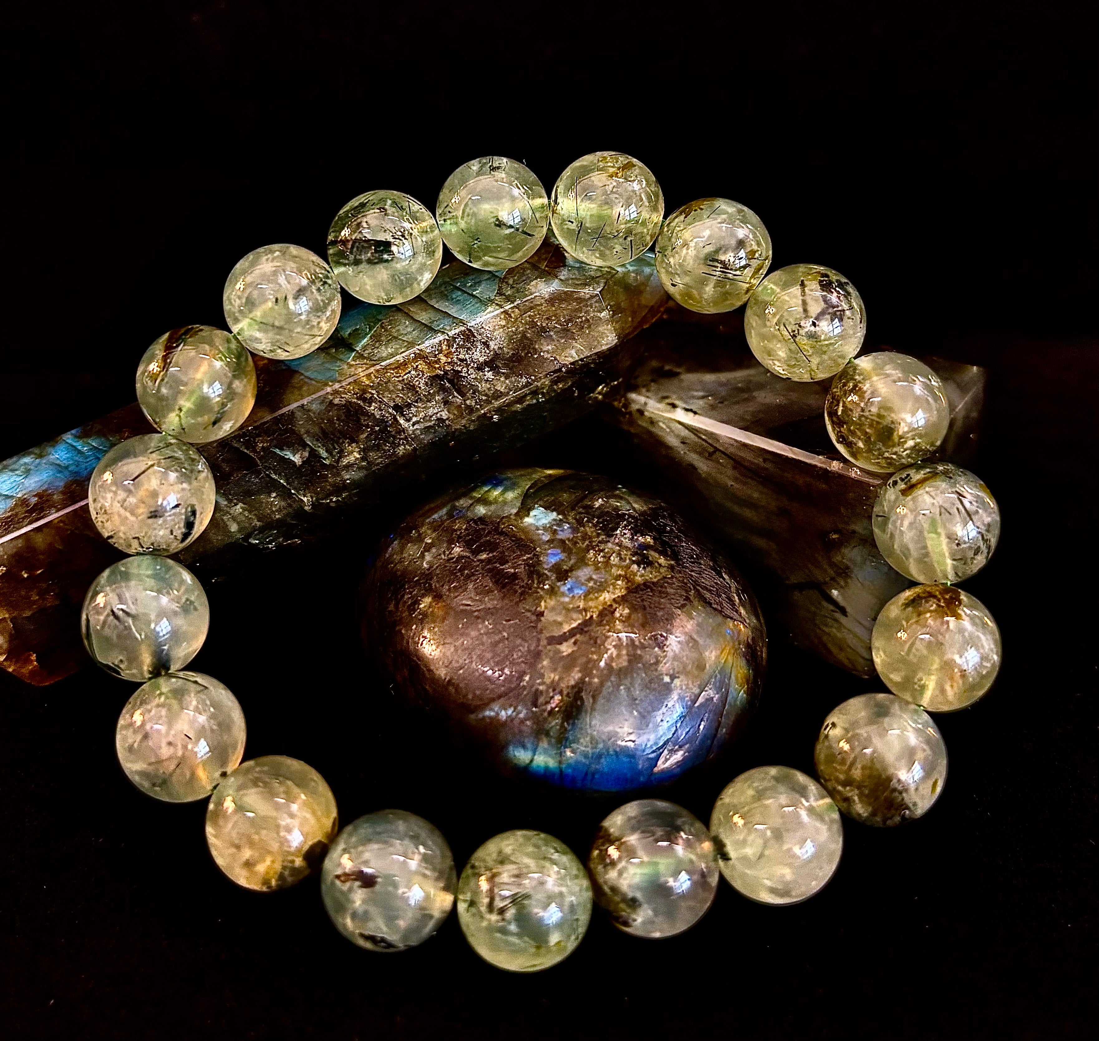 Peace Within Prehnite Bracelet