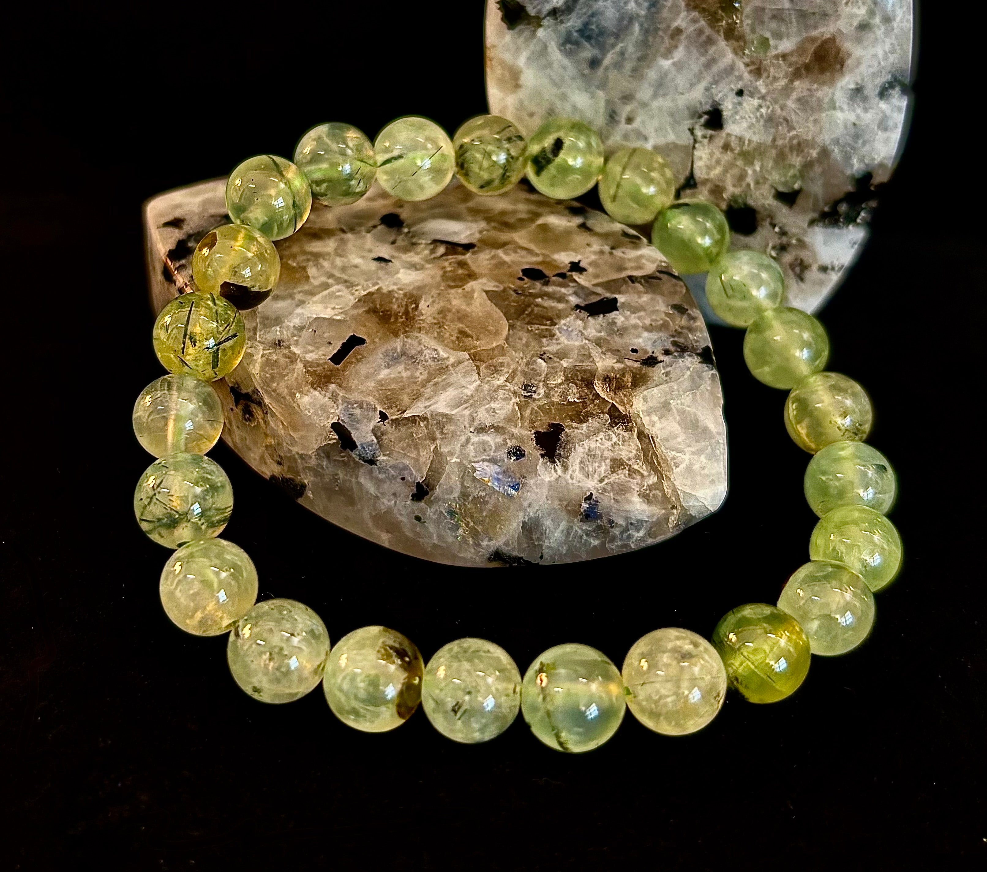 Peace Within Prehnite Bracelet