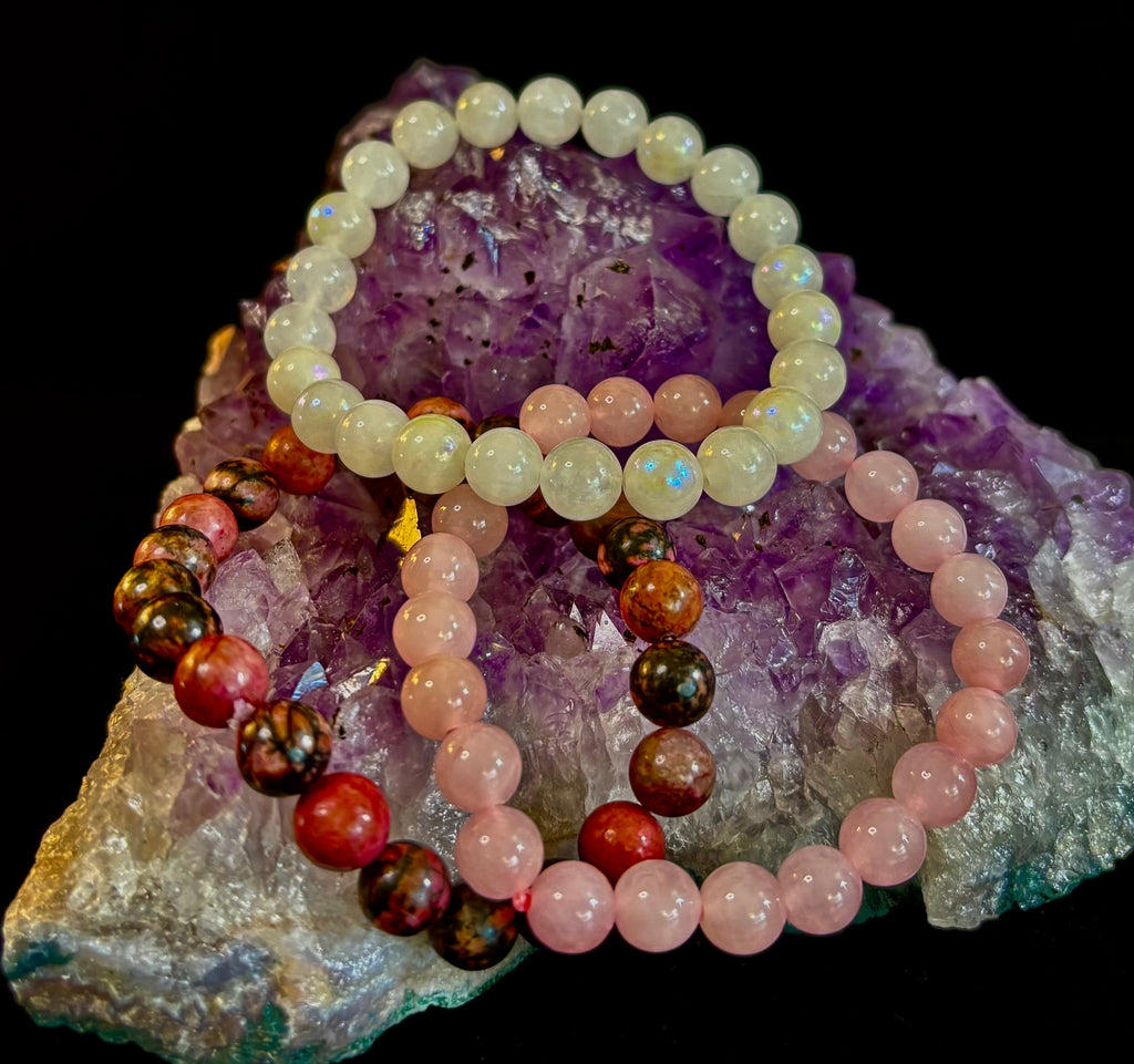 ❤️ Love & Self-Love Intention Bracelet Set