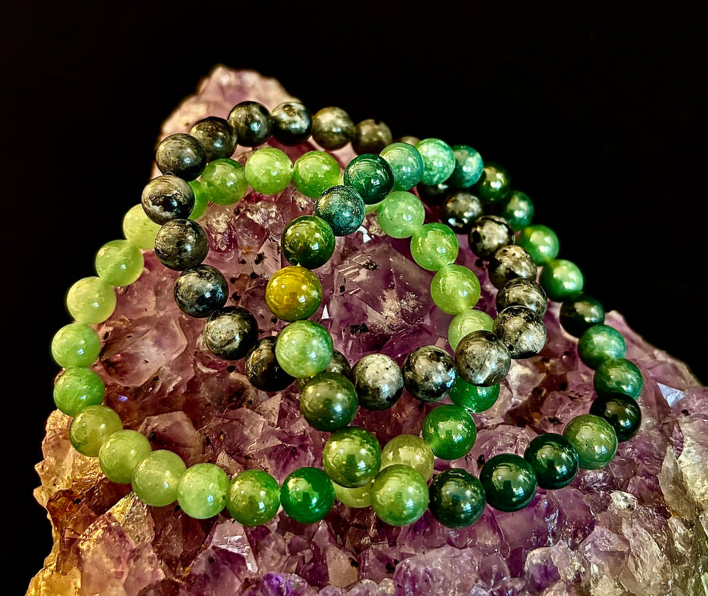 🌱 Growth & New Beginnings Intention Bracelet Set