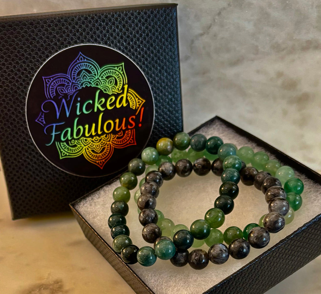 🌱 Growth & New Beginnings Intention Bracelet Set