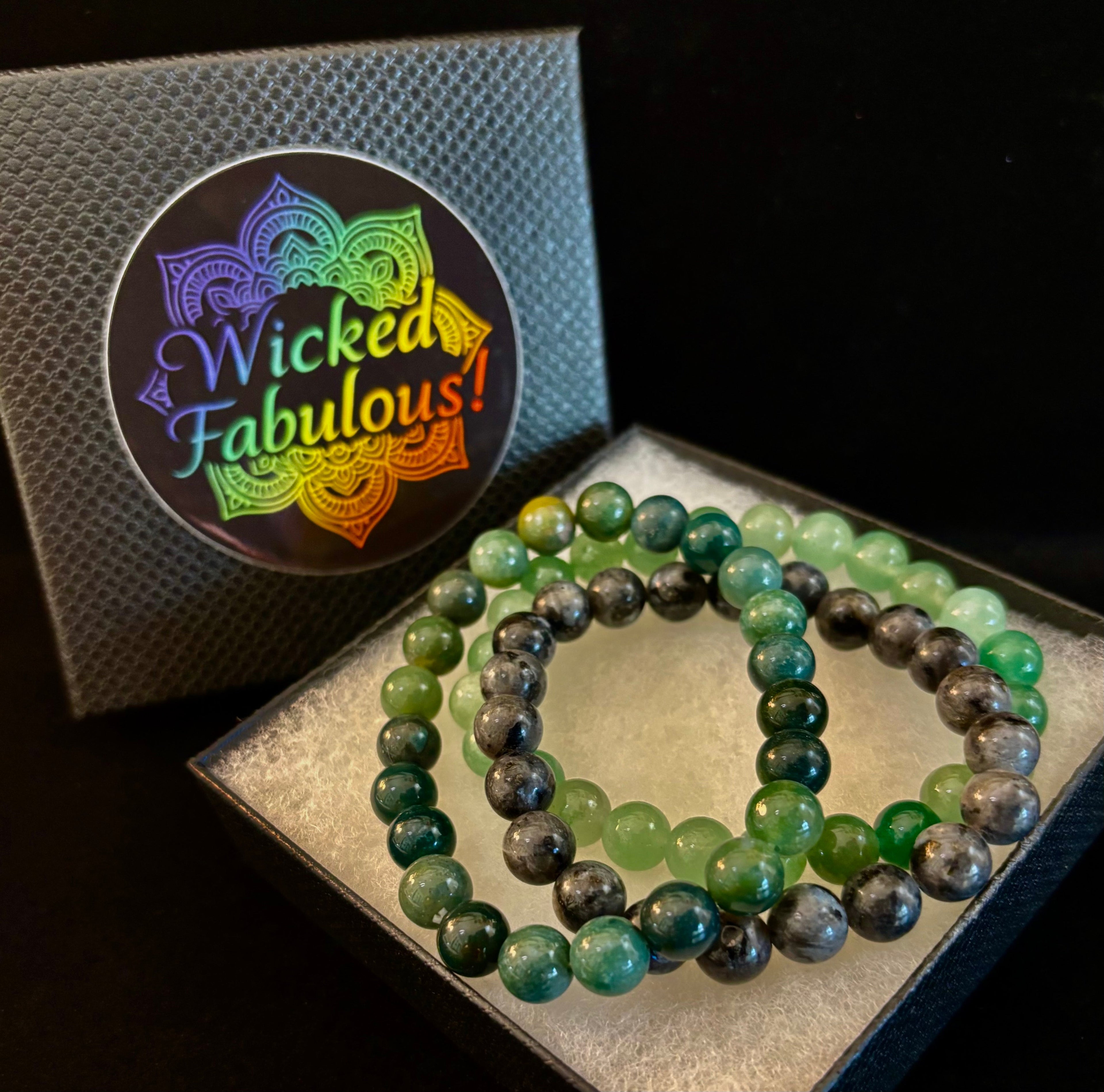 🌱 Growth & New Beginnings Intention Bracelet Set