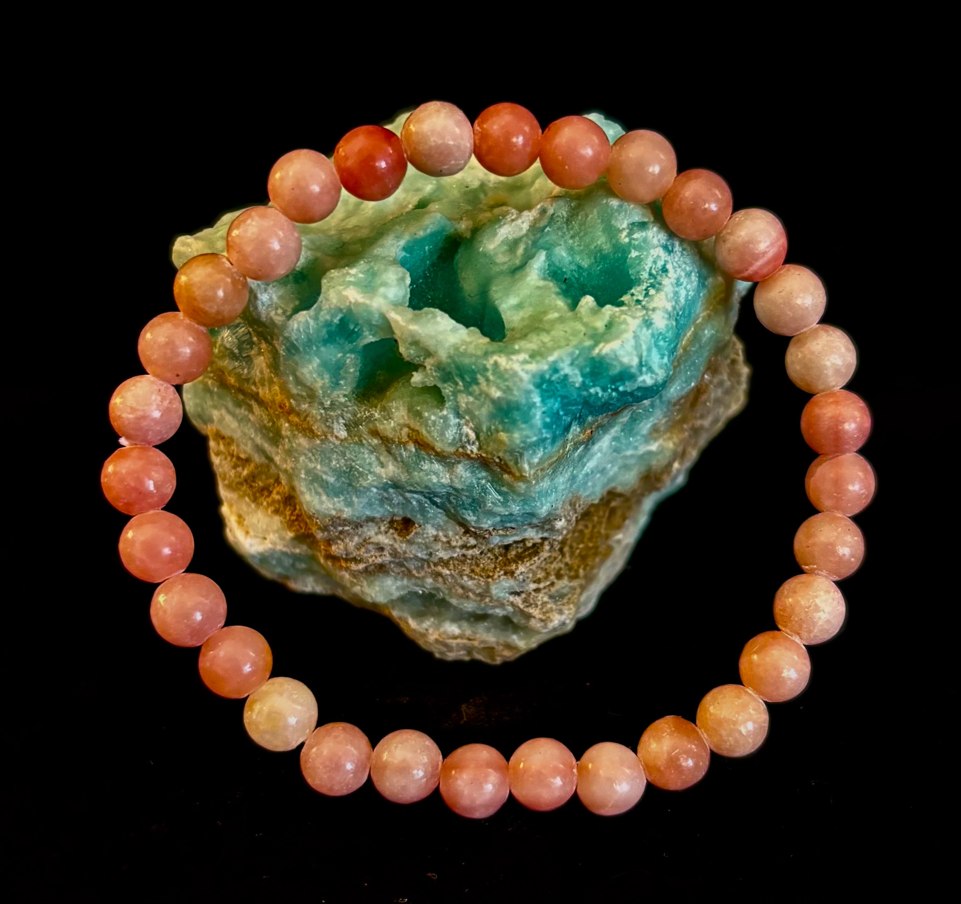 🌸 Be Gentle With Yourself - Natural Pink Opal Bracelet | Available in 6mm & 8mm