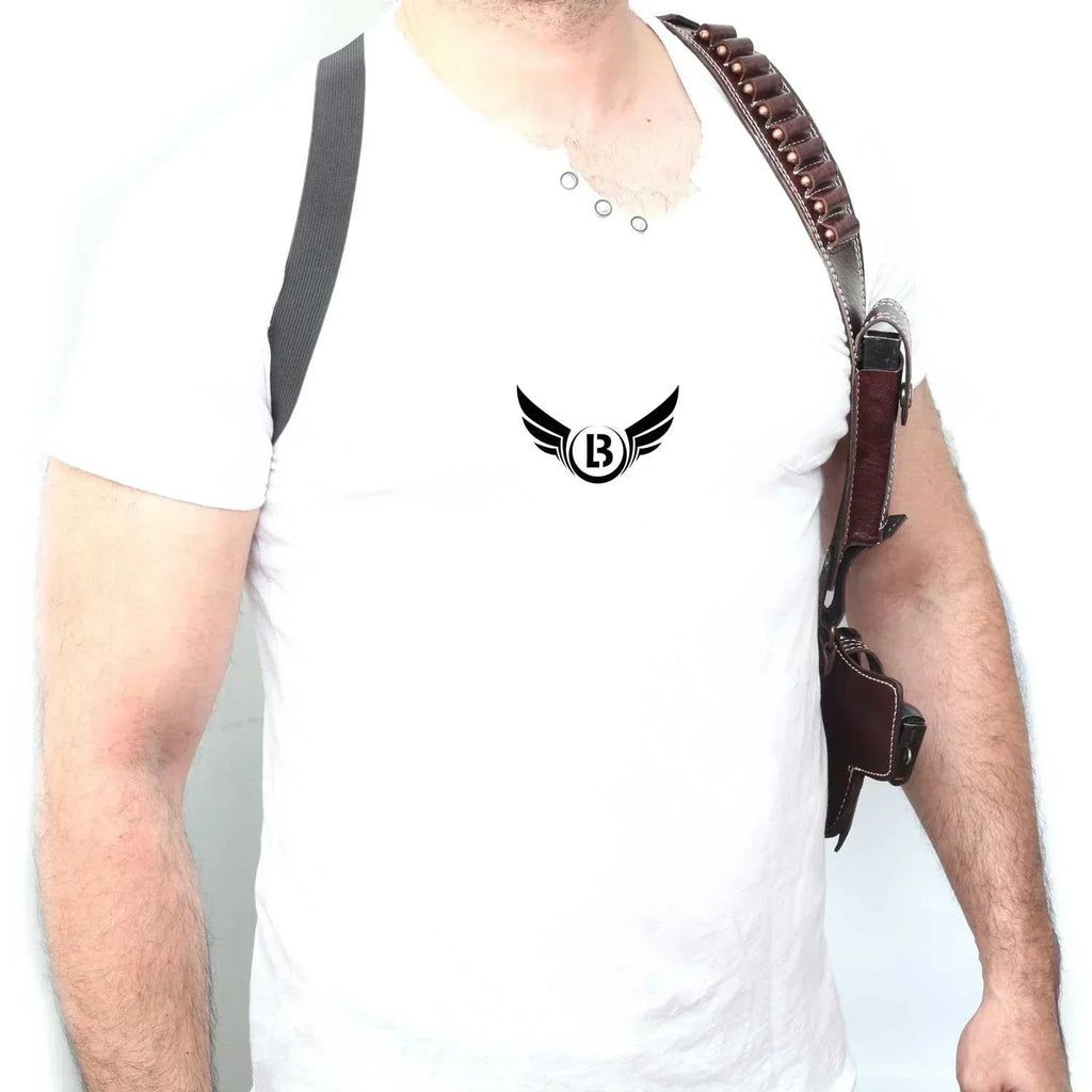 Cowhide Leather Vertical Concealed Holster Right Handed | Universal Size