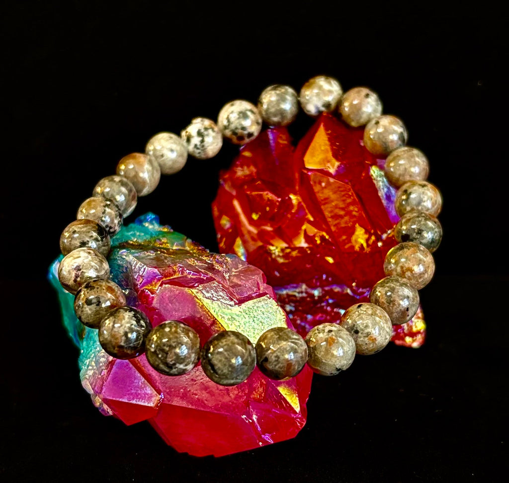 Yooperlite Grounding Bracelet – Natural UV Reactive Stone