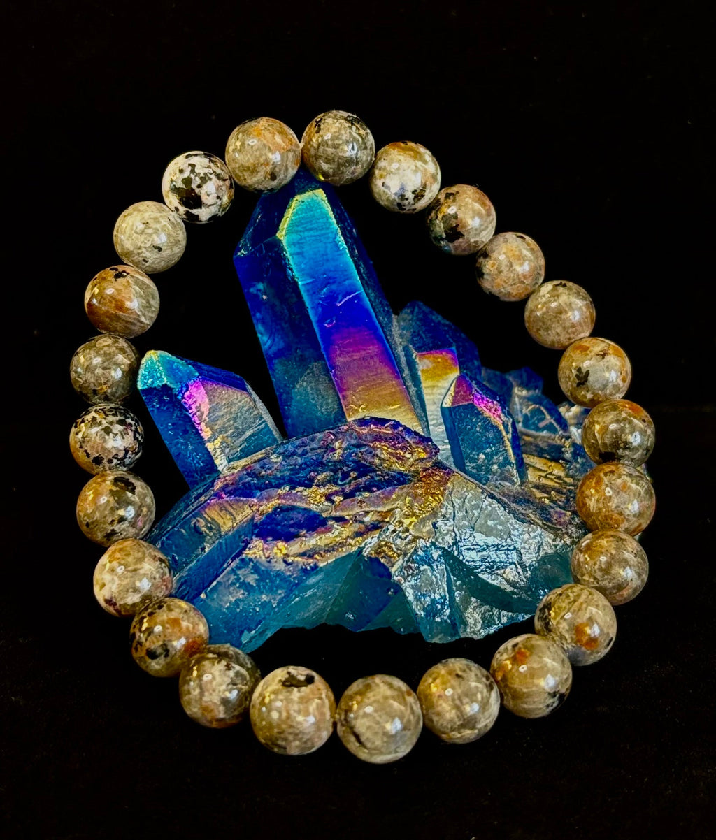 Yooperlite Grounding Bracelet – Natural UV Reactive Stone