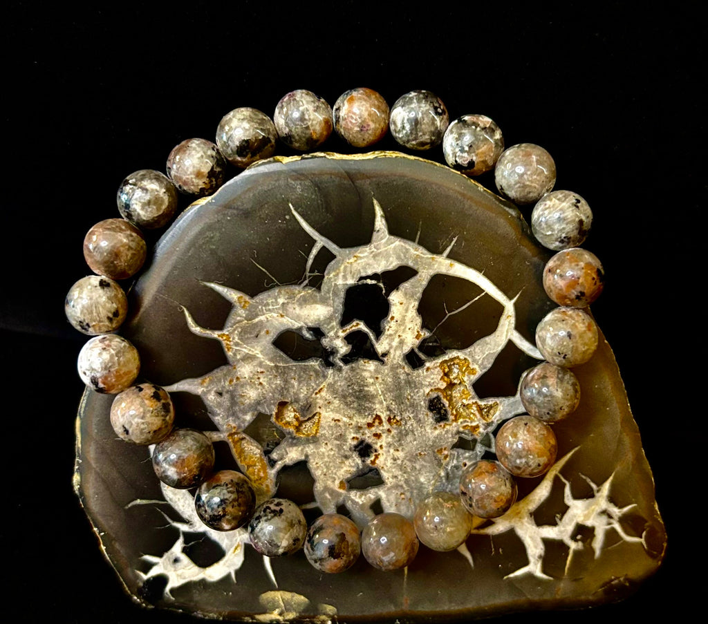 Yooperlite Grounding Bracelet – Natural UV Reactive Stone