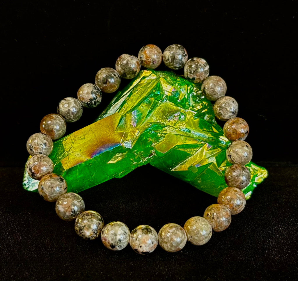 Yooperlite Grounding Bracelet – Natural UV Reactive Stone