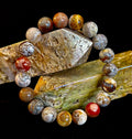 Pure Mexican Agate (6.5"-7.25" Small to Medium Wrists)