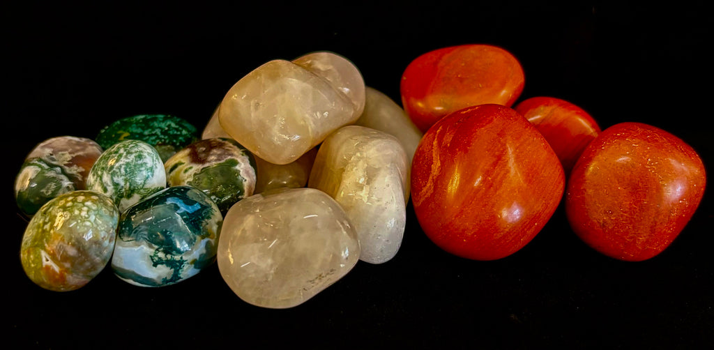 The Inner Harmony - Reiki Infused 4-Stone Tumbled Stone Collection
