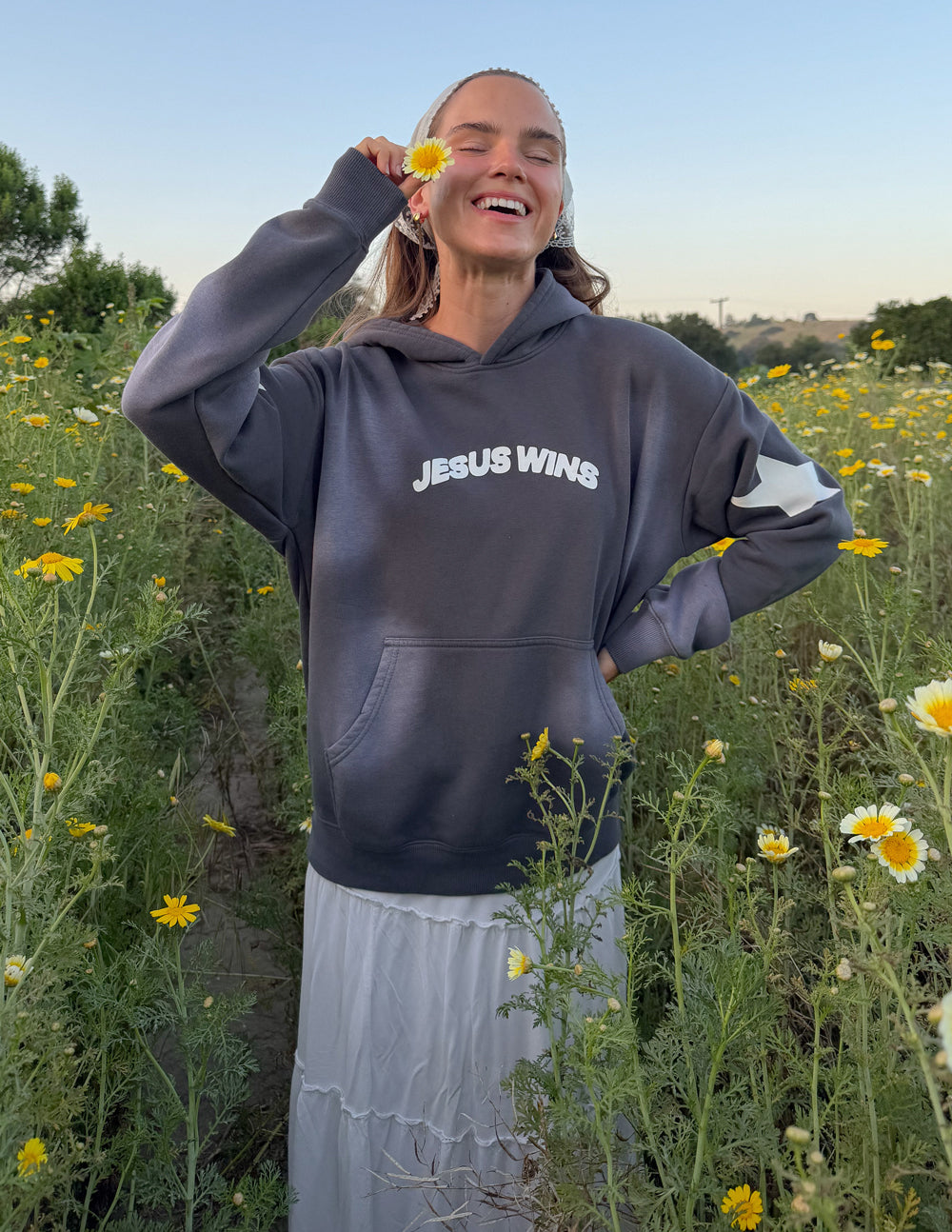 Jesus Wins Unisex Hoodie