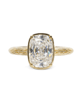 Sterling Silver Mini Elongated Cushion Ring