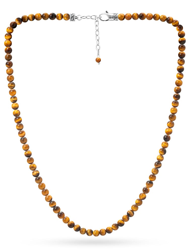 Tiger Eye Beaded Necklace