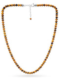 Tiger Eye Beaded Necklace