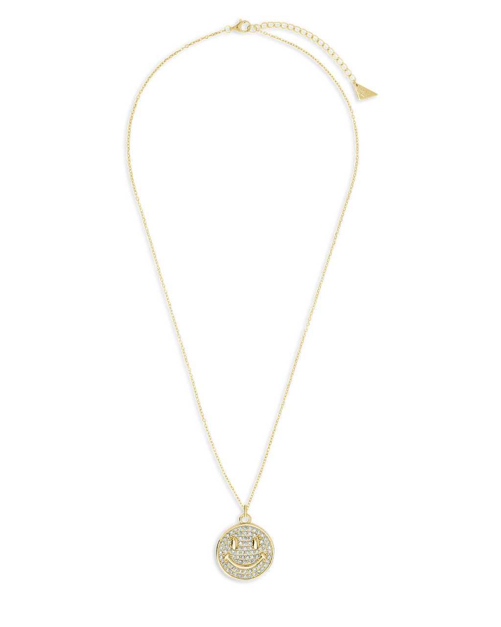 Pave CZ Positivity Pendant