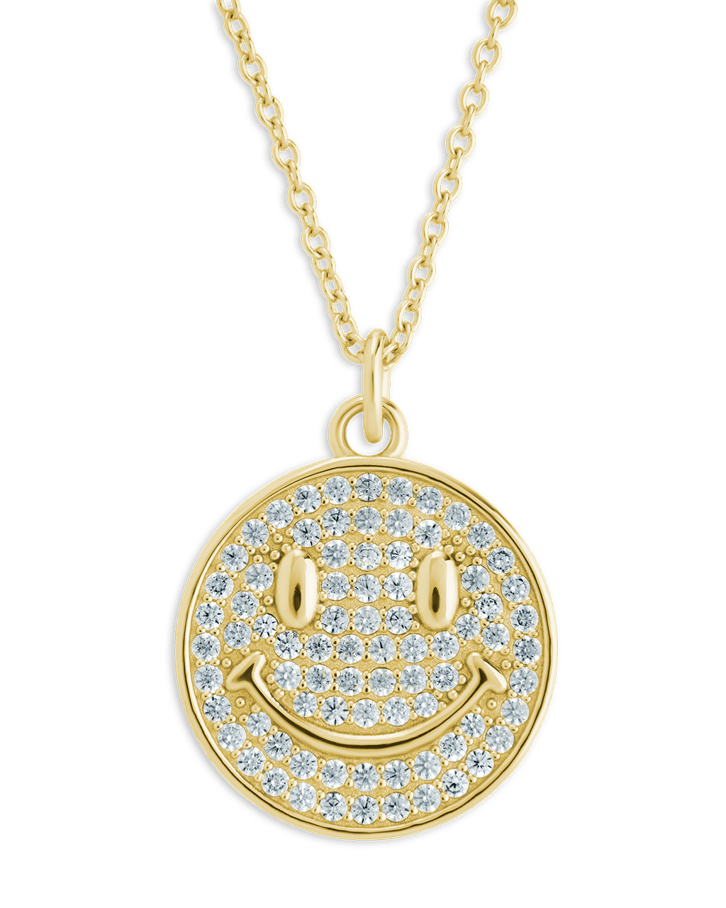 Pave CZ Positivity Pendant