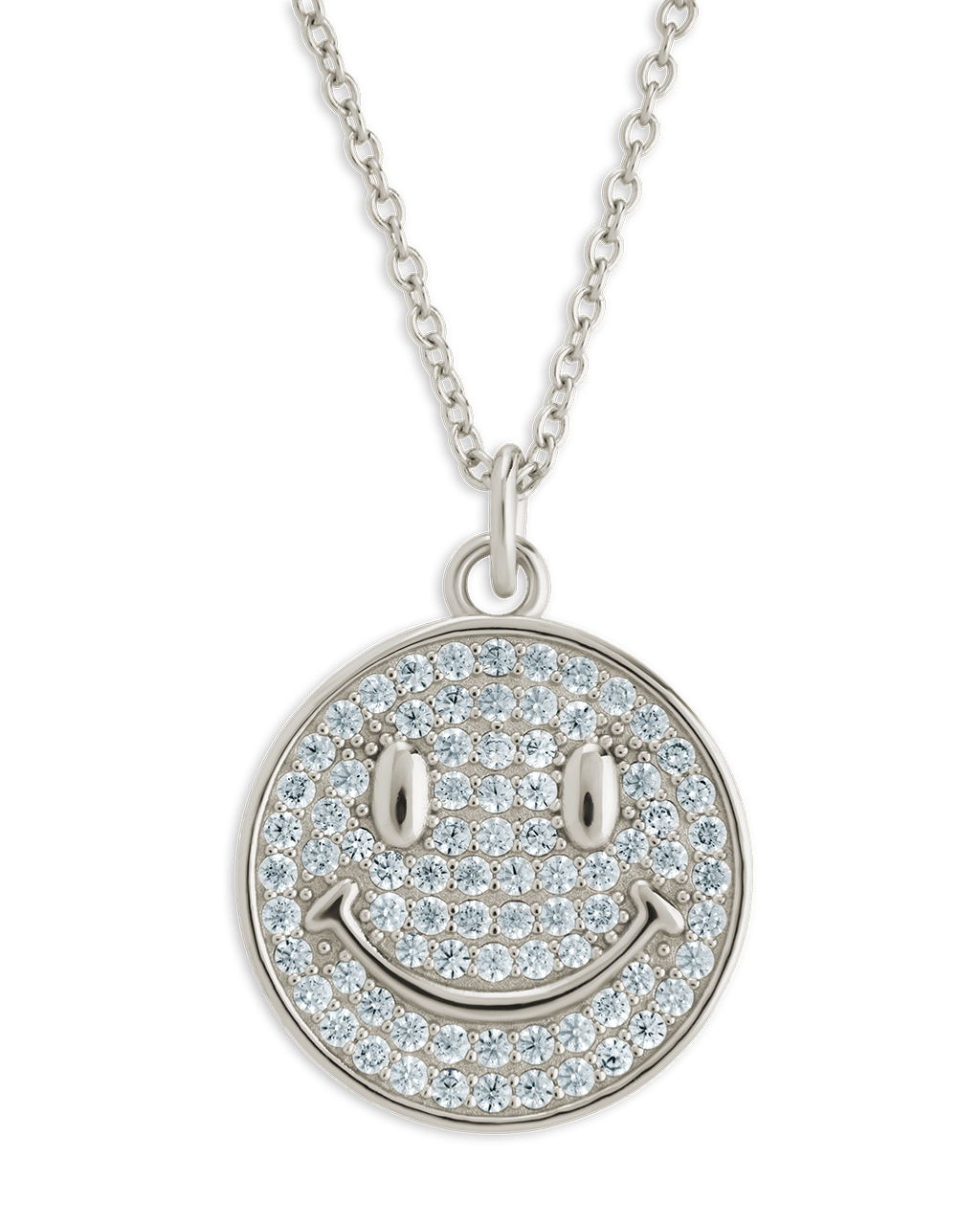 Pave CZ Positivity Pendant