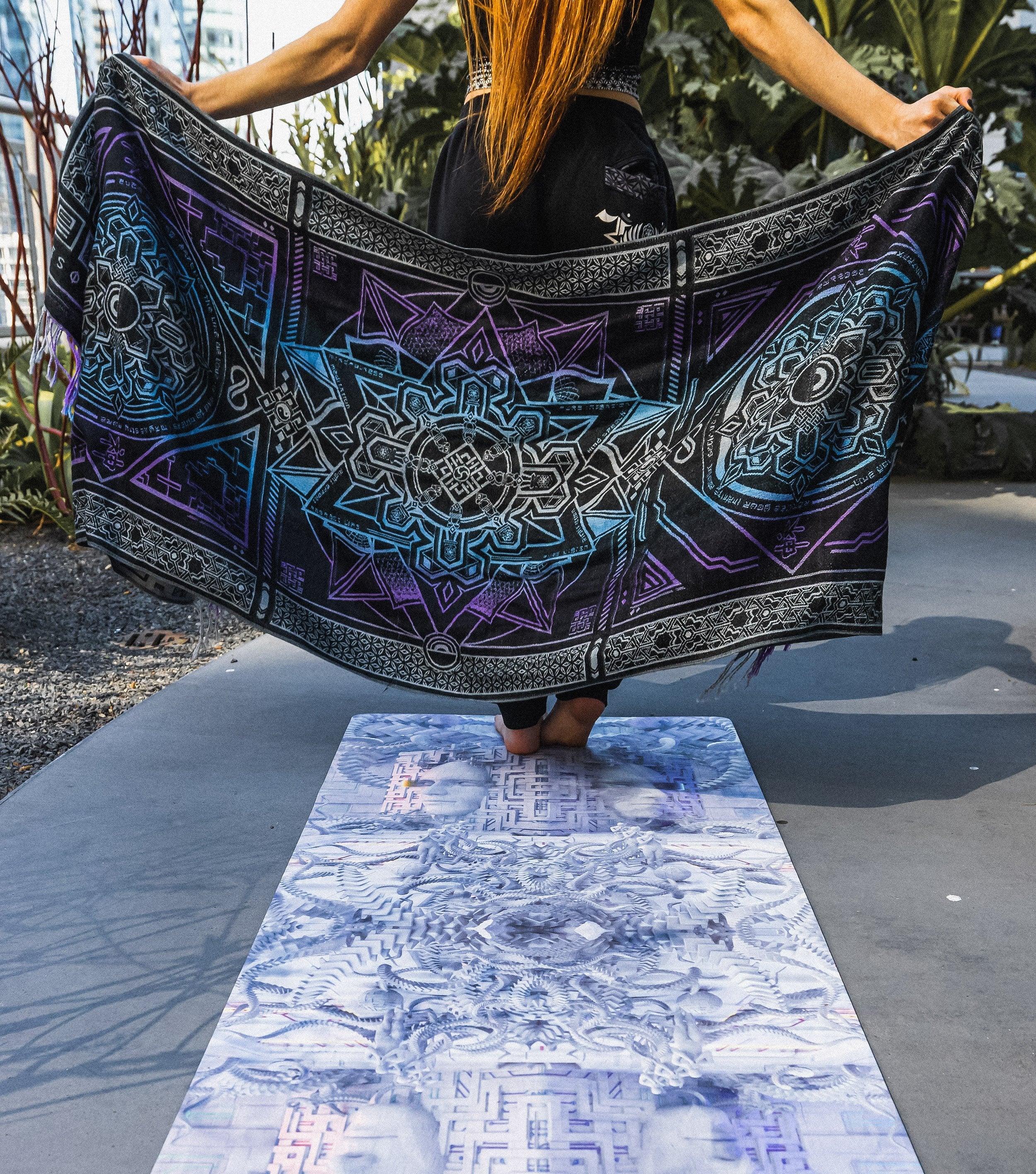 DEFENSE NODE ✦ Yoga Mat + FREE Yoga bag ✦ :: WAREHOUSE LIQUIDATION