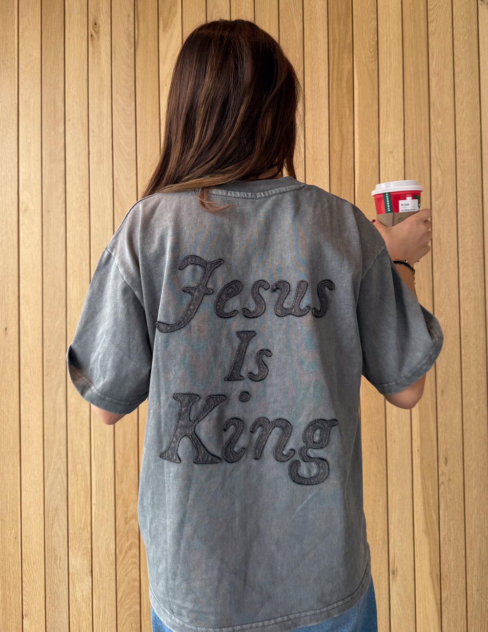 Not Sorry Jesus Is King Heavyweight Tee