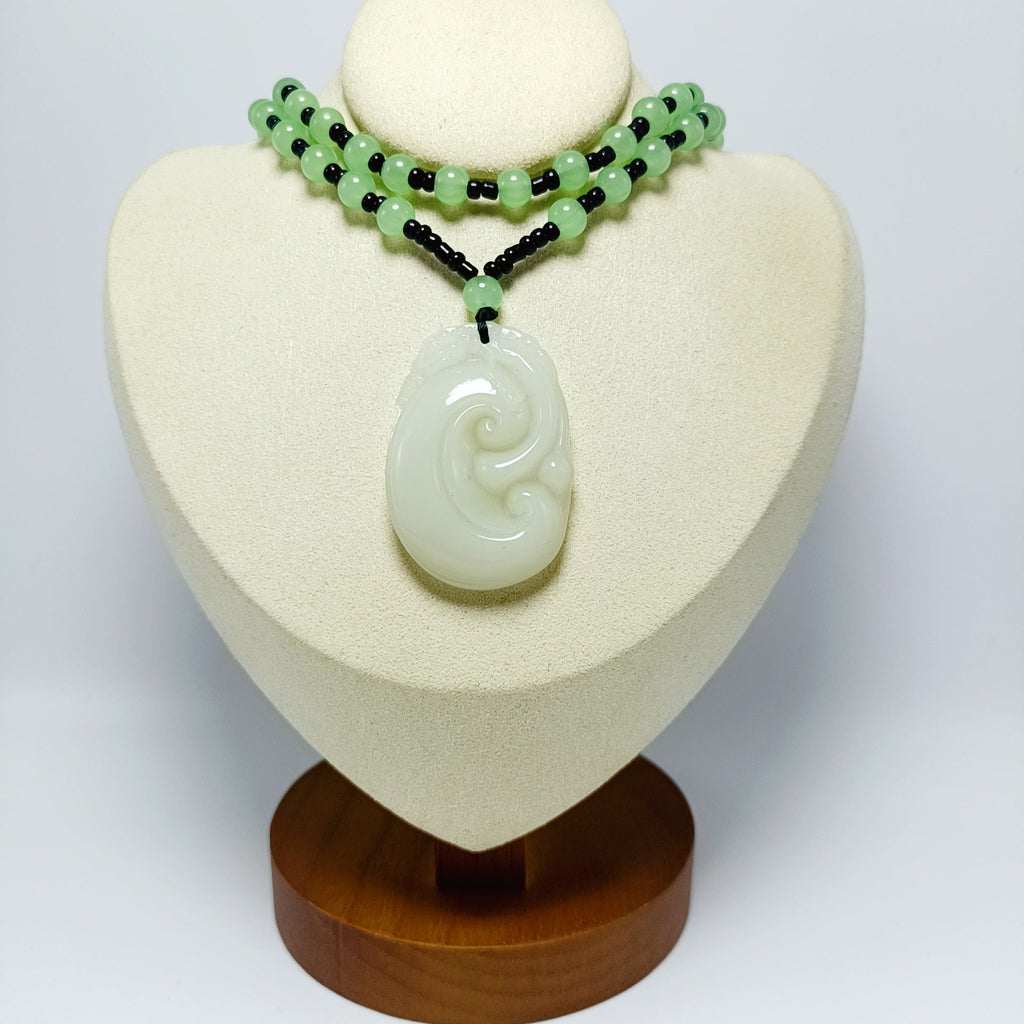 Jade Glass Dark Green Light Smooth Small Goldfish All Kinds Pendant