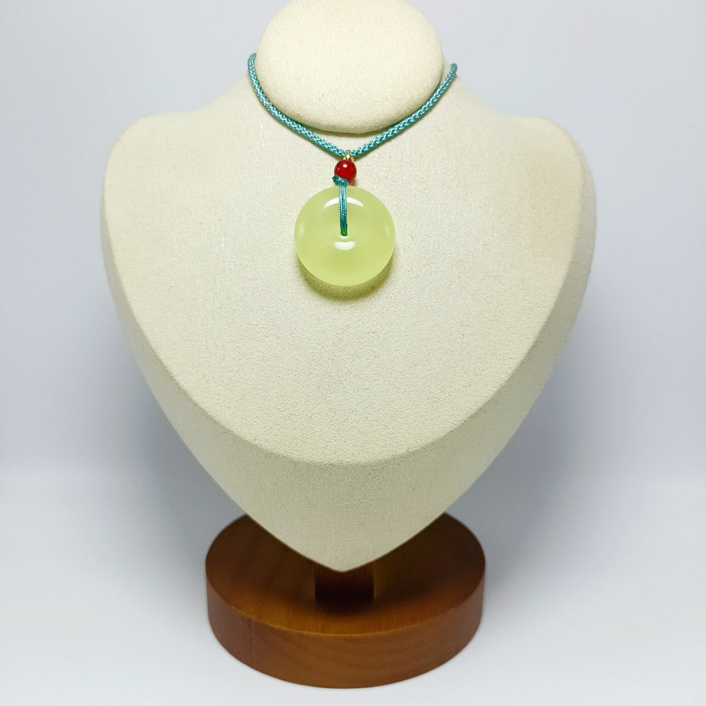 Jade Glass Dark Green Light Smooth Small Goldfish All Kinds Pendant