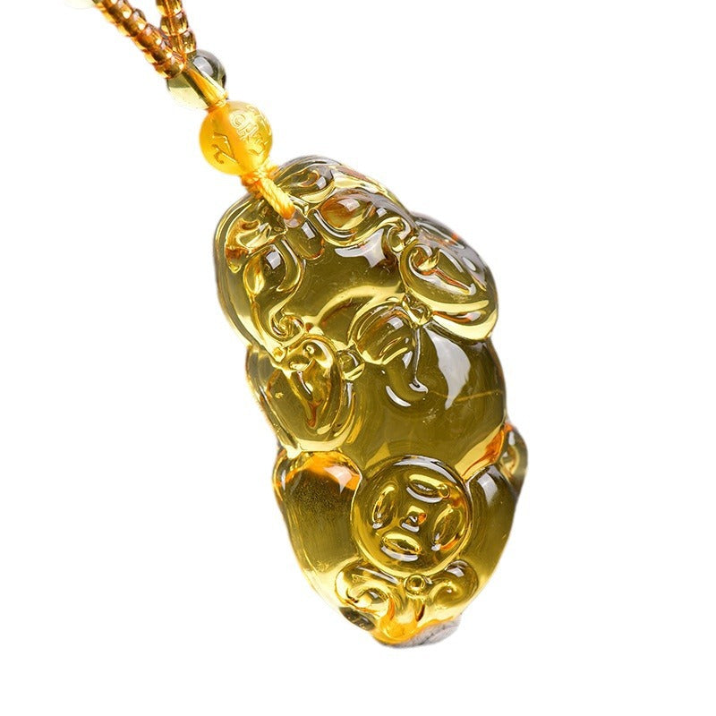 Sweater Chain Bring Fortune Luck Female Long Wild Pendant