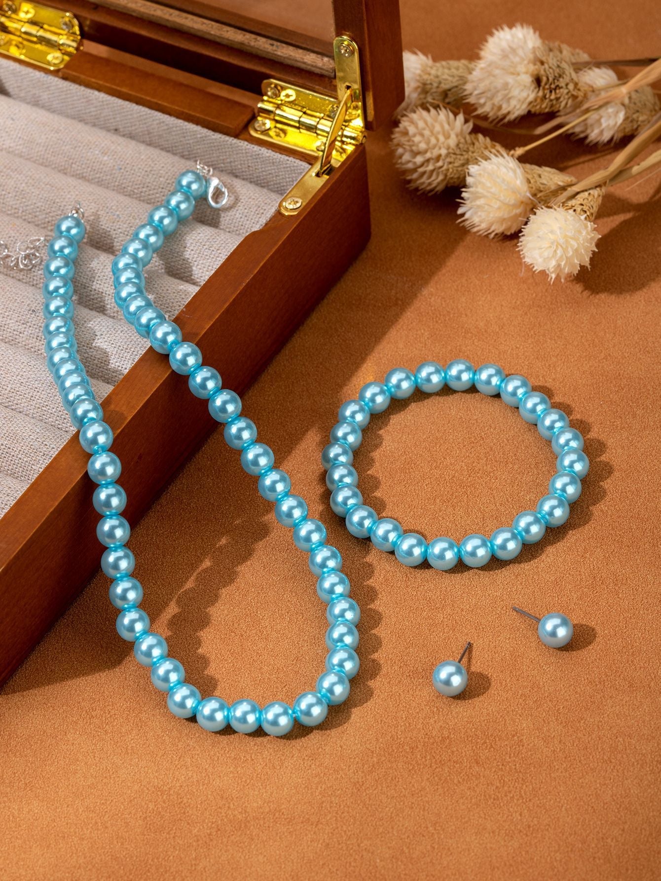 Cute Princess Style Electroplating Imitation Pearl Ear Bracelets