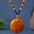 Women's & Men's Peace Buckle Lucky Gourd Long Sweater Pendant