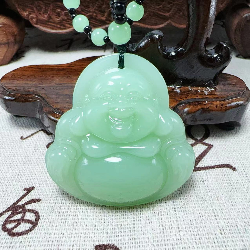 Women's & Men's Imitation Buddha Ethnic Sweater Chain Clothes Pendant