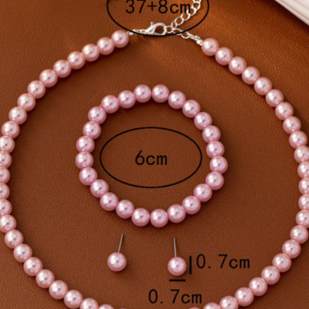 Cute Princess Style Electroplating Imitation Pearl Ear Bracelets