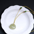 Natural Jade Small Boys Style Simple Gift Pendant