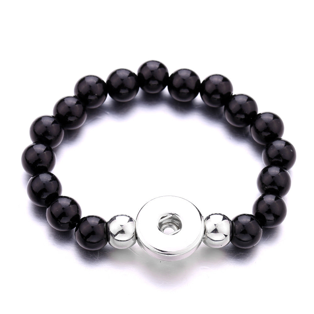 Attractive Retro Style Imitation Pearl Button Bracelet