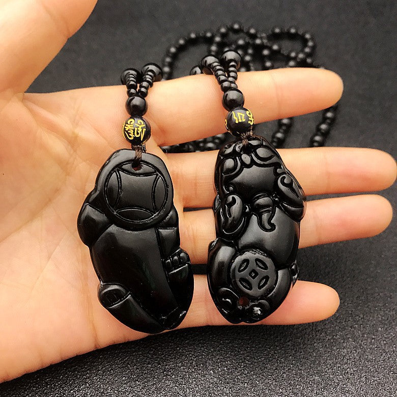 Sweater Chain Bring Fortune Luck Female Long Wild Pendant