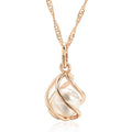 Women's Tree Simple Dignified Hollow Zircon Clavicle Chain Rose Bracelet