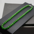 Style Imitation Green Chalcedony Three-piece Mom Chain Temperament Rings