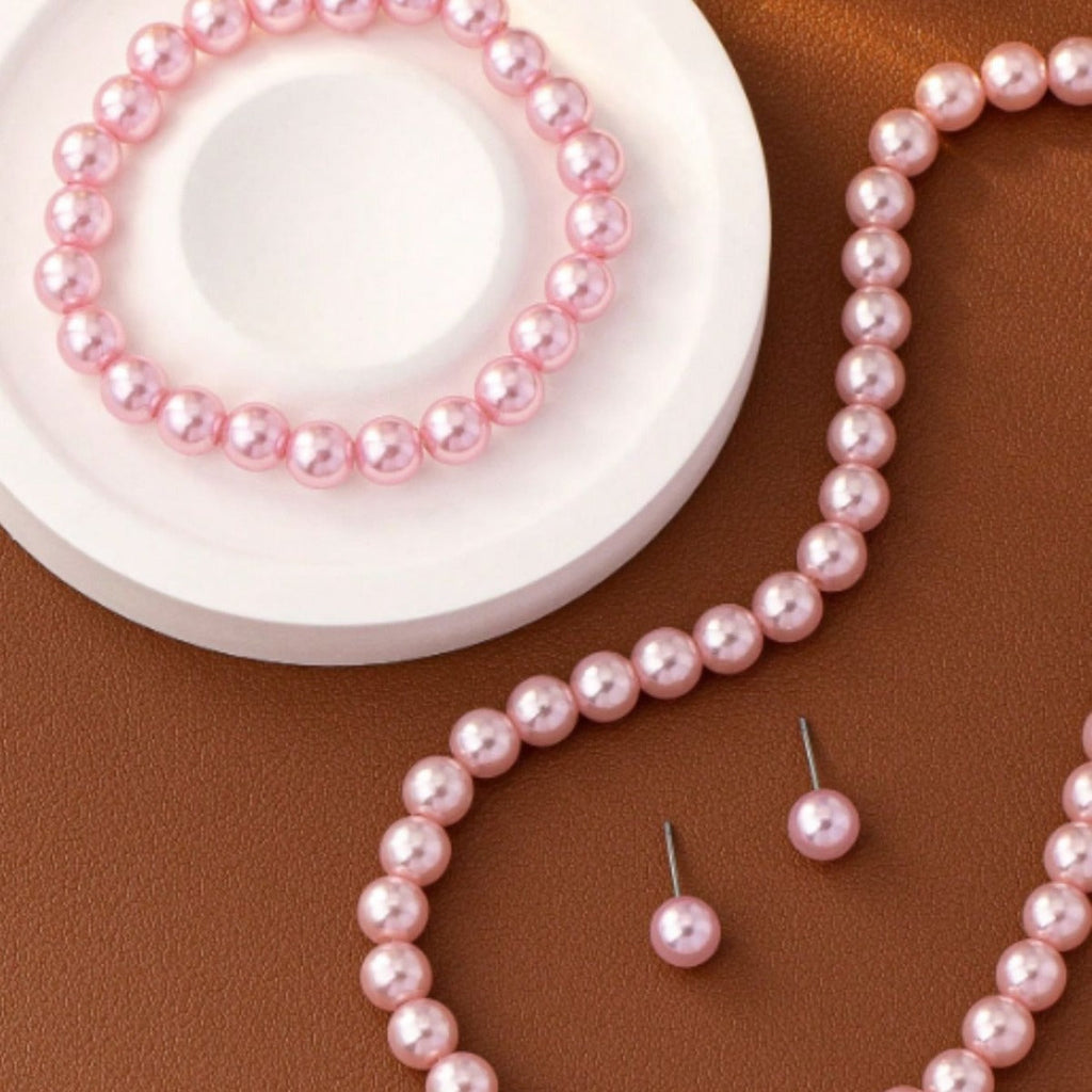 Cute Princess Style Electroplating Imitation Pearl Ear Bracelets