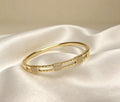 Full Diamond Female Light Luxury Minority Design Hollow Square Fashion Bracelets
