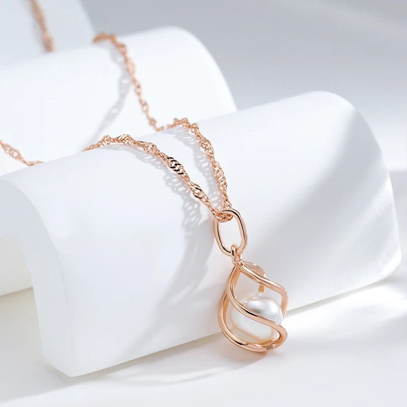 Women's Tree Simple Dignified Hollow Zircon Clavicle Chain Rose Bracelet