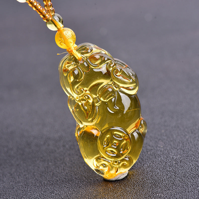Sweater Chain Bring Fortune Luck Female Long Wild Pendant