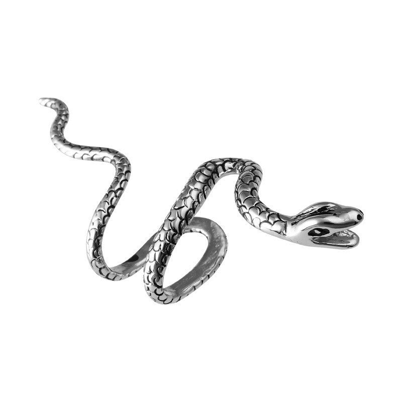 Comfortable Cool Attractive Three-dimensional Snake Adjustable Earrings