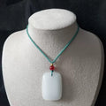 Women's & Men's Jade Lucky Peace Buckle Bead Two Yuan Store Live Necklaces