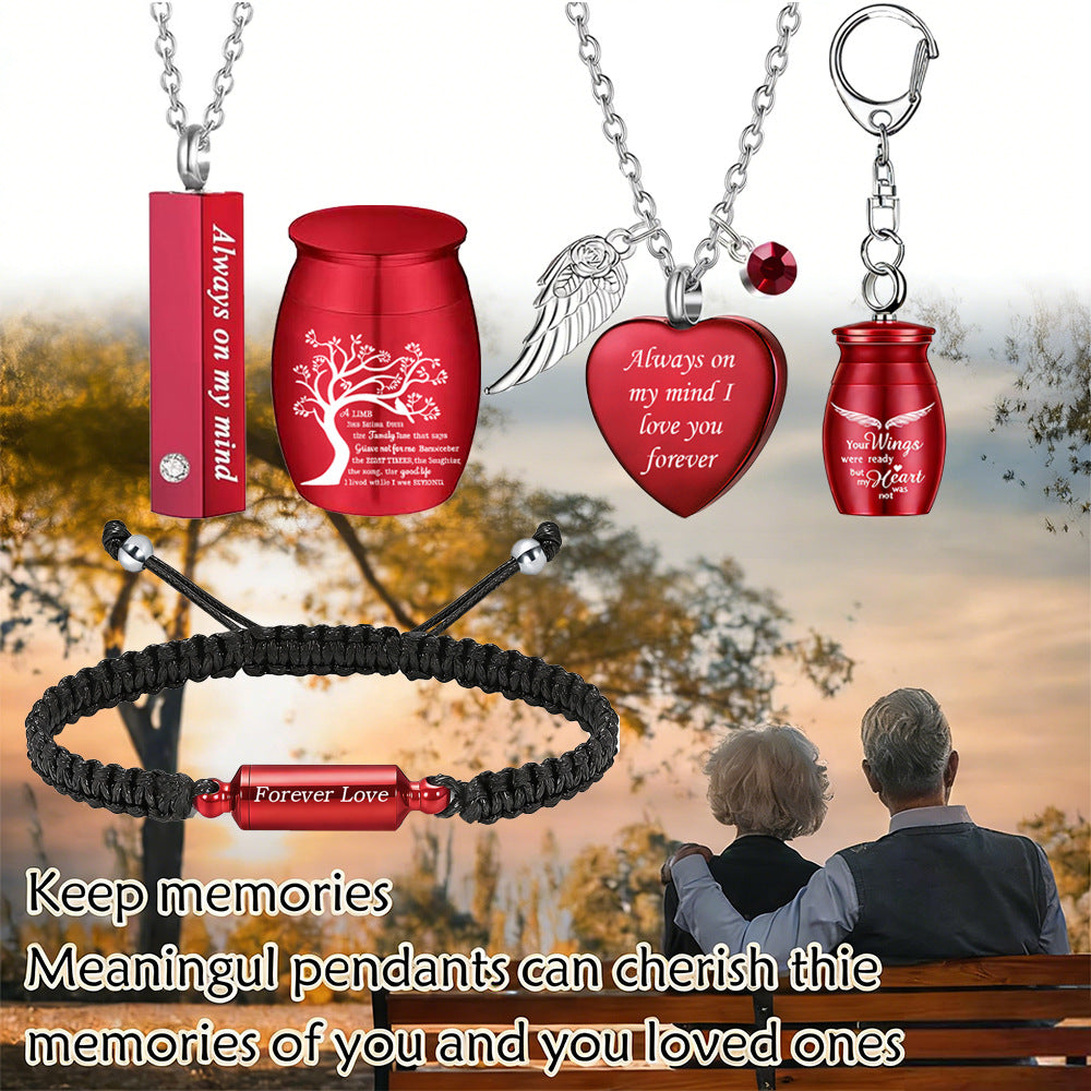 Commemorative Relatives Pets Can Open Urn Pendant