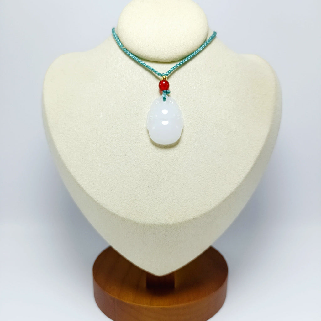 Jade Glass Dark Green Light Smooth Small Goldfish All Kinds Pendant