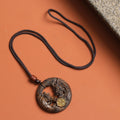 Powerful Dragon Horse Spirit Hollow Inlaid Personalized Pendant