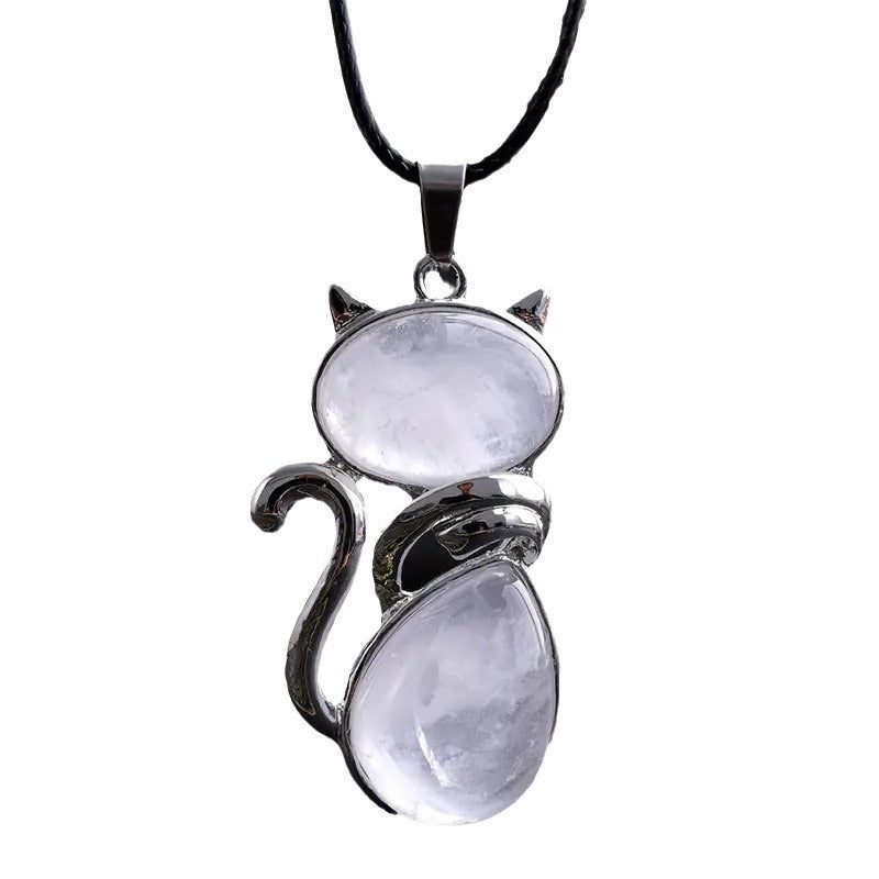 Comfortable Natural Crystal Inlaid Amethyst Other Pendant