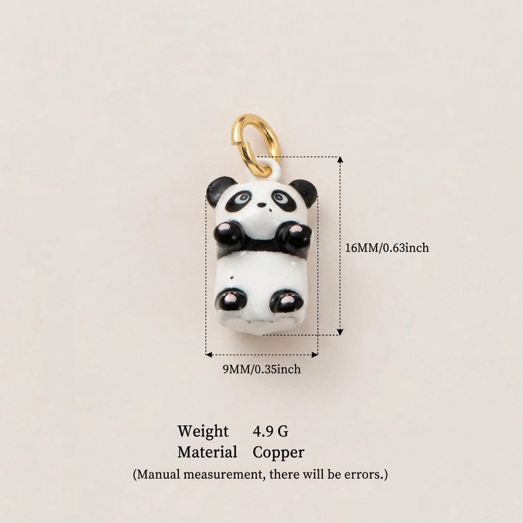 Small Animal Series Fox Kitten Frog Pendant